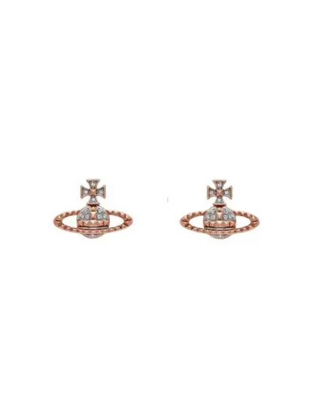 W 비비안 웨스트우드 메이페어 바스 릴리프 이어링 핑크 골드 W Vivienne Westwood Mayfair Bas Relief Earrings Pink Gold