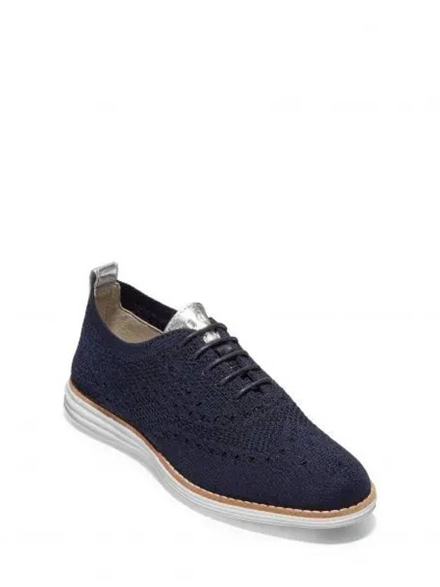 우먼 콜한 오리지널 그랜드 니트 윙팁 옥스포드 마린 블루 10134422