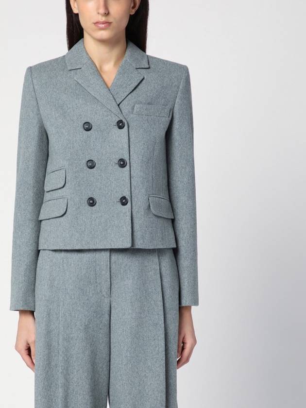 THE GARMENT Mille grey double-breasted jacket