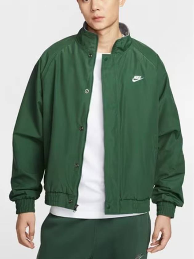 나이키 플리스 안감 자켓 FZ0657 323 그린 MENS M L 아시안핏