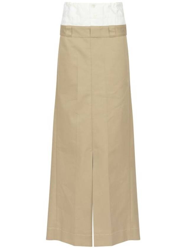 24FW 마르지엘라 롱 스커트 S51MI0002 S54042 096 114 CAMEL