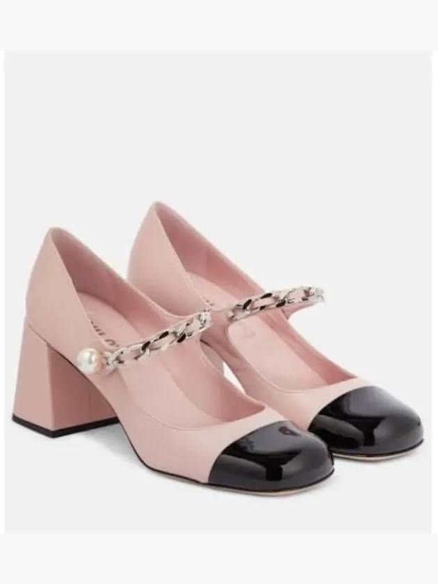 미우미우 메리 제인 레더 펌프스