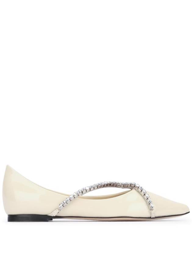 JIMMY CHOO BALLERINE GENEVIFLATBOB LINENCRY