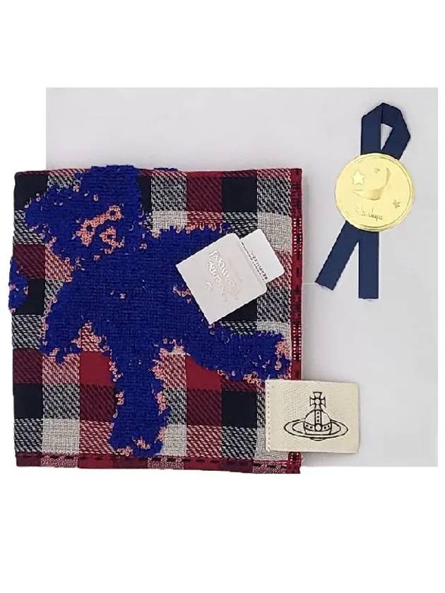 비비안웨스트우드 테디베어 손수건 블루 bluebear 1