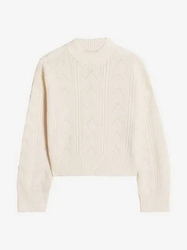 홀츠베일러 우먼 세레나 니트 스웨터 화이트 24FW Holzweiler Women Serena Knit Sweater White 24FW