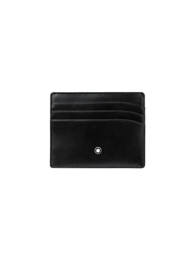 몽블랑 마이스터스튁 6cc 포켓 카드 홀더 블랙 Montblanc Meisterstuck 6cc Pocket Card Holder Black