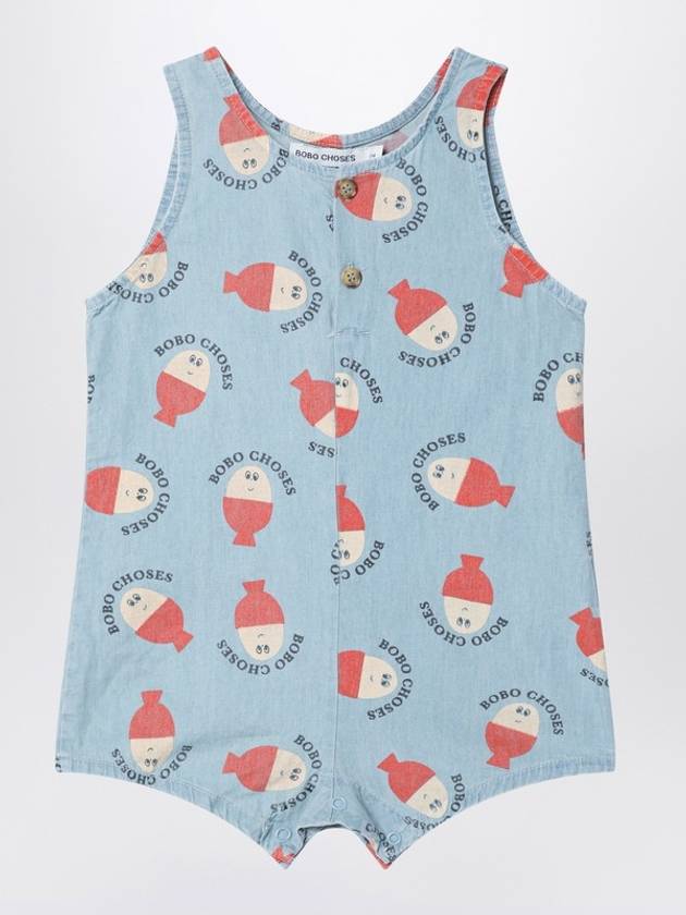 Bobo Choses Morning Egg Blue Romper