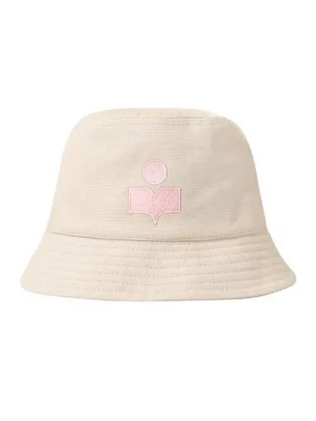 W 이자벨 마랑 헤일리 로고 햇 에크루 핑크 23FW W Isabel Marant Haley Logo Hat Ecru Pink 23FW