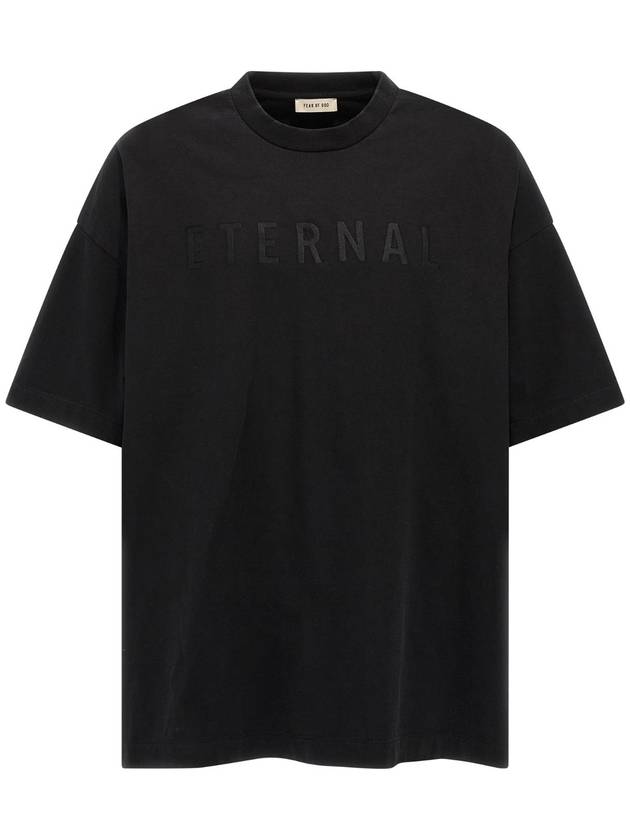 FEAR OF GOD FGE2505101HWJBLACK & 39 이터널& 39 티셔츠