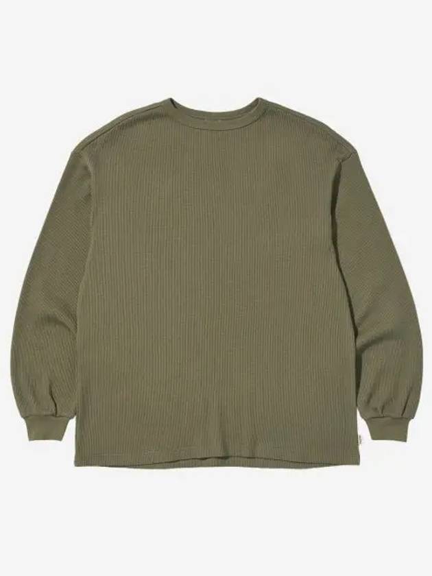 트루릴리젼 체인 아머 롱 슬리브 카키 True Religion Chain Armor LS T Shirt Khaki