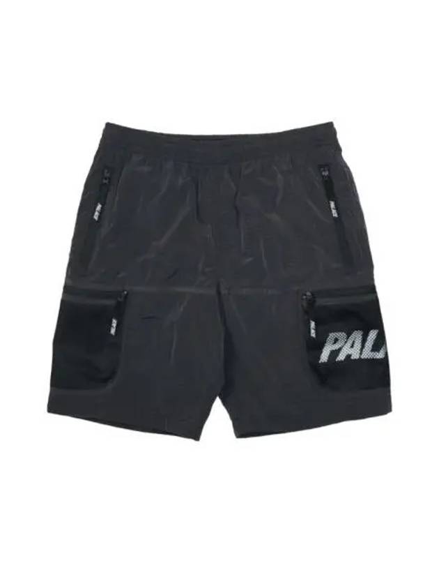 팔라스 메쉬 포켓 쉘 쇼츠 블랙 21SS Palace Mesh Pocket Shell Shorts Black 21SS