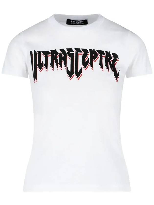 Raf Simons 슬로건 프린트 크루넥 티셔츠 221W11019001_0010