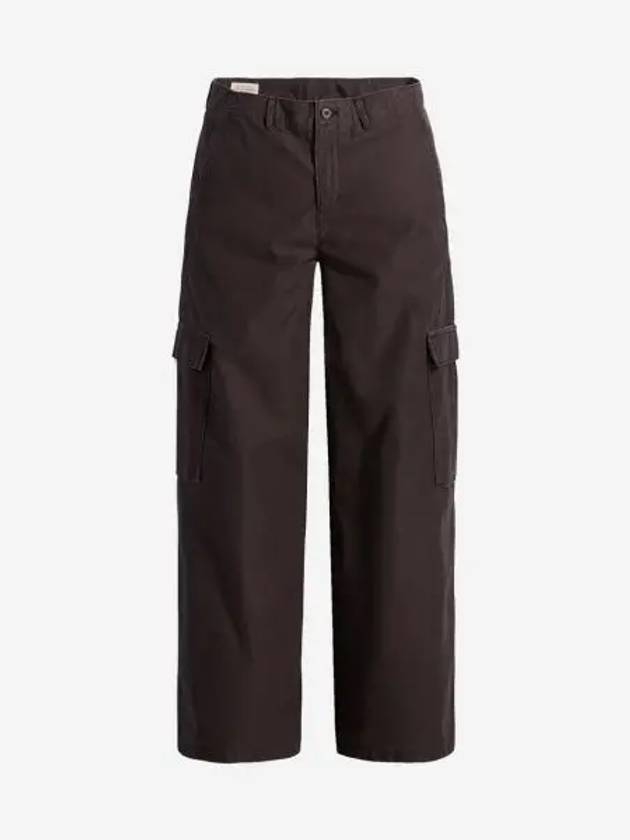 리바이스 우먼 배기 카고 팬츠 블랙 Levi's Women Baggy Cargo Pants Black