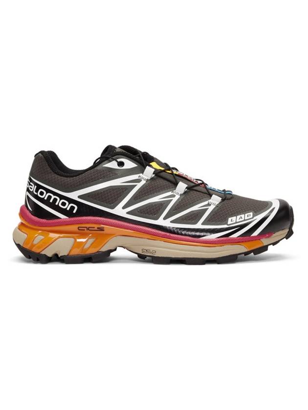 살로몬 XT 6 ADV 로우탑 스니커즈 브라운