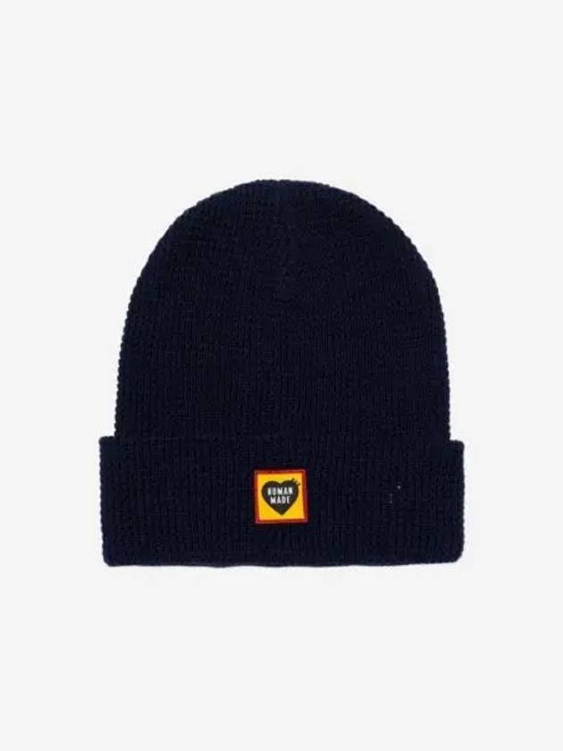 휴먼 메이드 와플 비니 네이비 Human Made Waffle Beanie Navy