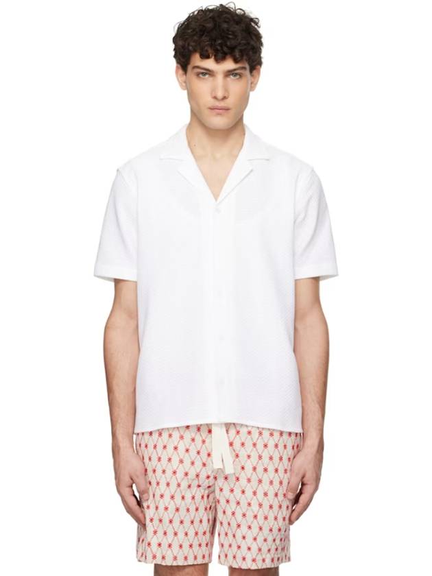 White Maitan Shirt 251314M192025