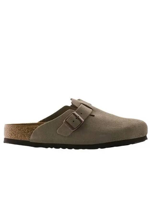 버켄스탁 보스턴 소프트 풋베드 토프 내로우 Birkenstock Boston Soft Footbed Taupe Narrow