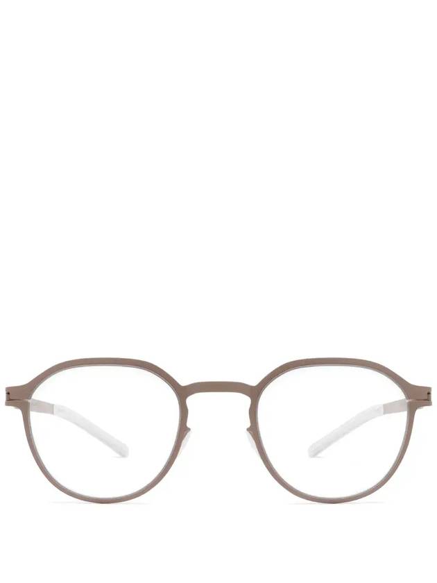 Mykita Ellington 타원형 프레임 안경 ELLINGTON_608GREIGECLEAR