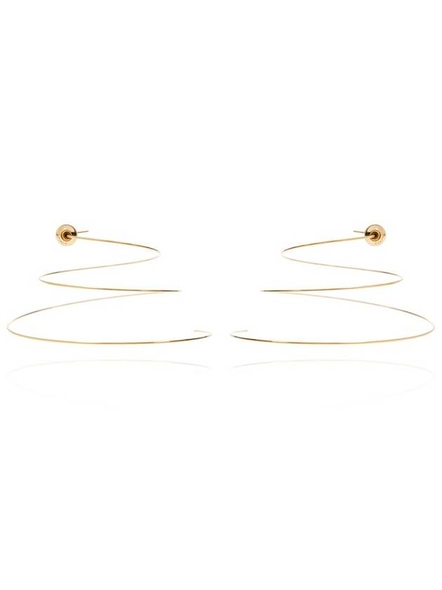 Alaia 로고가 새겨진 나선형 귀걸이