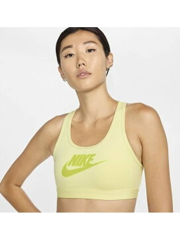 나이키 트레이닝 브라탑 FB4081 751 네온 옐로우 WOMENS XS 아시안핏