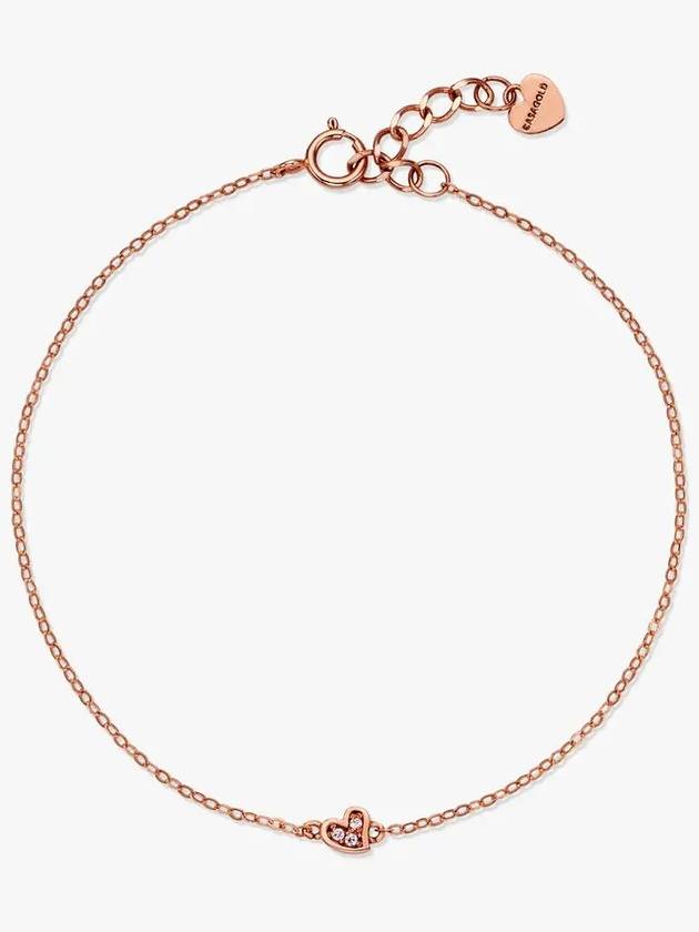 주문후제작 14K 러블리 하트 팔찌