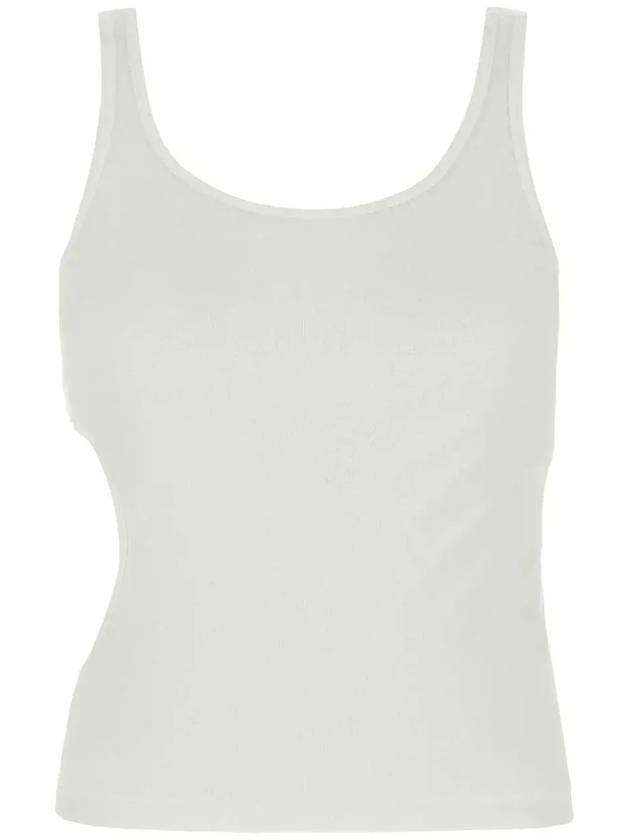 지마구아스 슬릭 컷아웃 탱크탑 REILSTSHIRT_WHITE