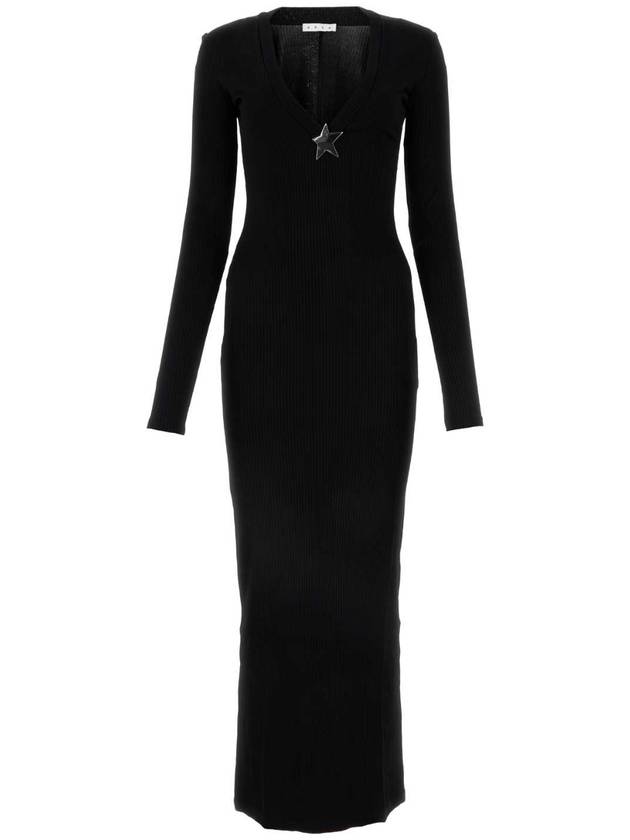 24SS AREA 블랙 stretch viscose 드레스 2401D14300 블랙