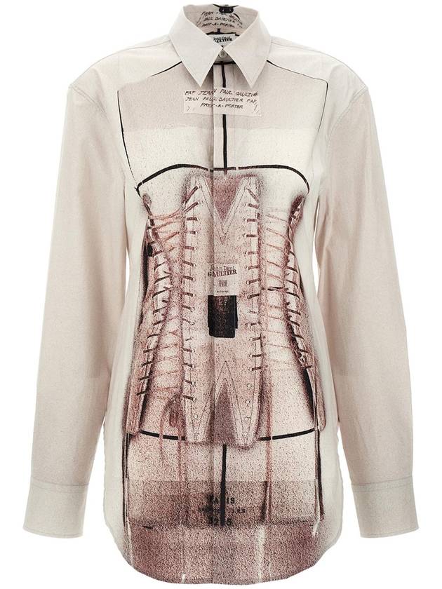 장폴고띠에 & 39 톰프 로일 코르셋& 39 셔츠 2534FCH096C071260100