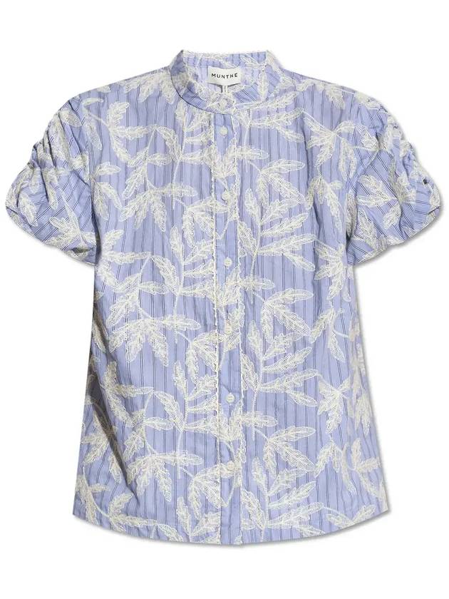 문테 보태니컬 프린트 블라우스 2511030251360_LIGHTBLUE