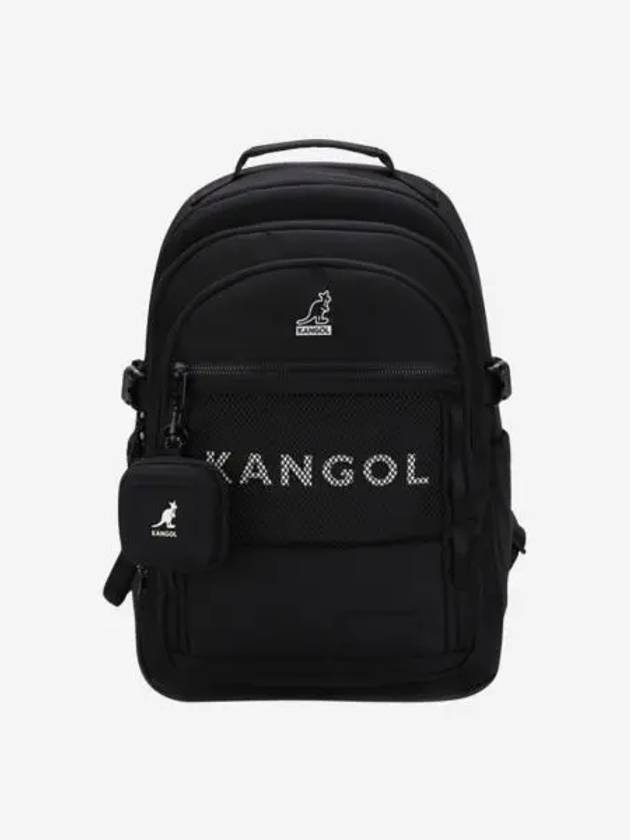 캉골 기어 2 백팩 1446 블랙 Kangol Gear 2 Backpack 1446 Black