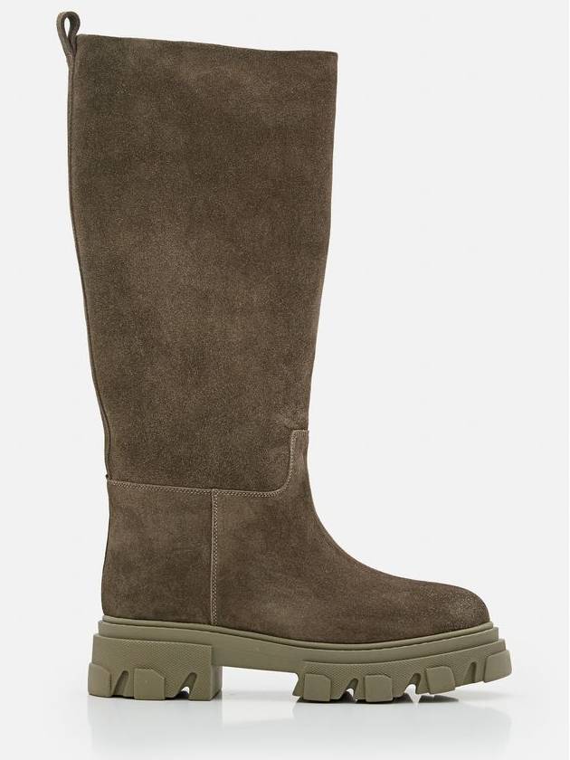 Gia Borghini Stivali Combat In Suede