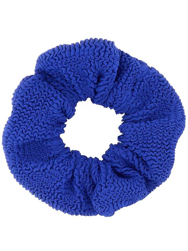 24SS 훈자지 Electric 블루 fabric scrunchie SCRUNCHIE ROYALBLUE