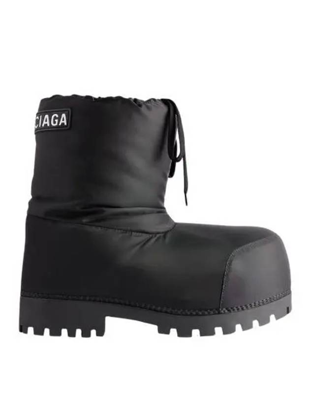 발렌시아가 스키웨어 알래스카 나일론 로우 부츠 블랙 Balenciaga Skiwear Alaska Nylon Low Boot Black