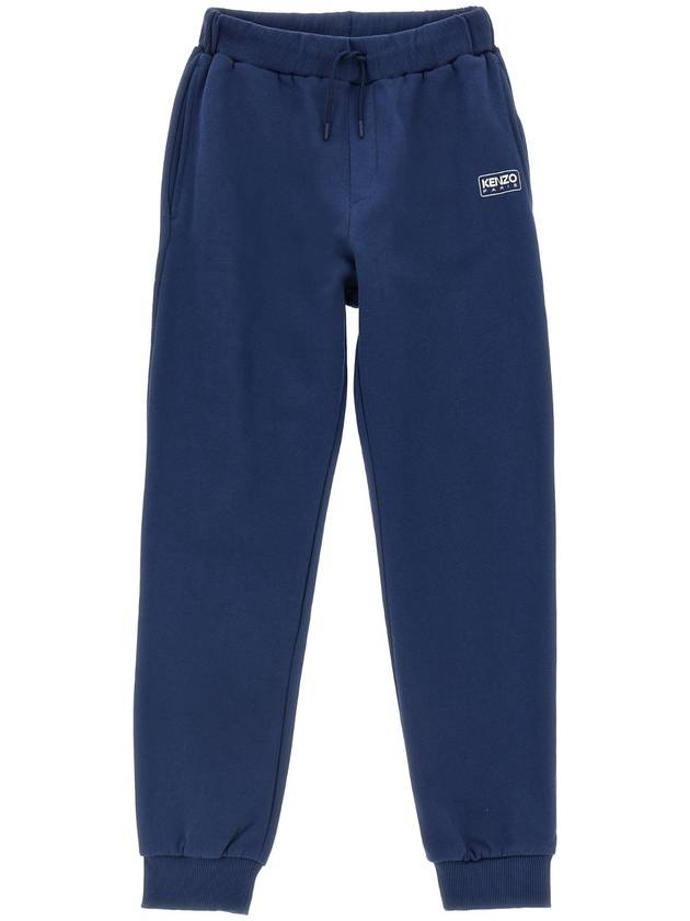 겐조 키즈 K60795NAVY Logo print joggers 포함가