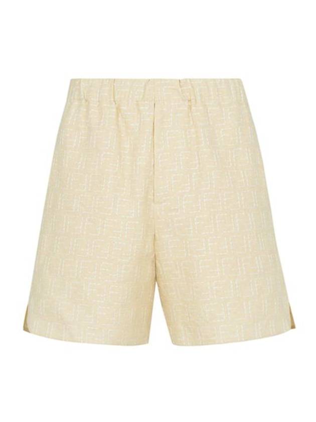 25SS 펜디 숏팬츠 FB0821AU6YF0PKL BUTTER Nude Neutrals