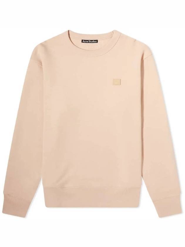 아크네 스튜디오 남성 페이스 패치 맨투맨 핑크