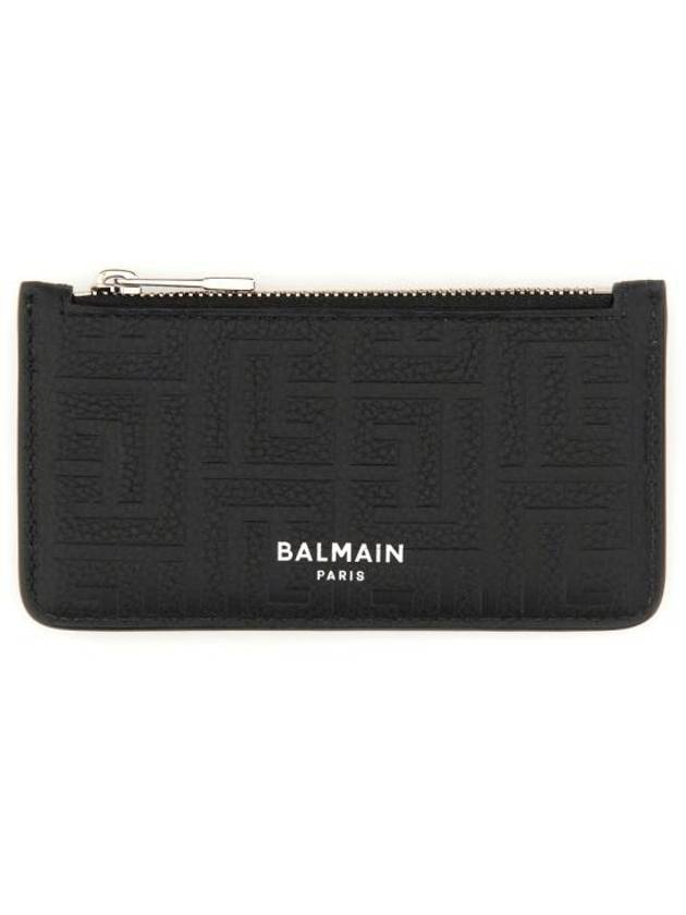 발망 레더 동전 지갑 블랙