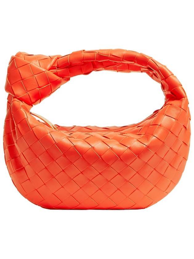 보테가베네타 조디 인트레치아토 스몰 토트 백 오렌지