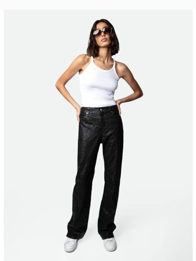 쟈딕앤볼테르 Evy 레더 가죽 팬츠 바지