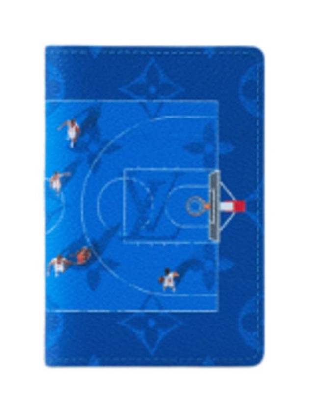 루이비통 포켓 오거나이저 블루 M26798