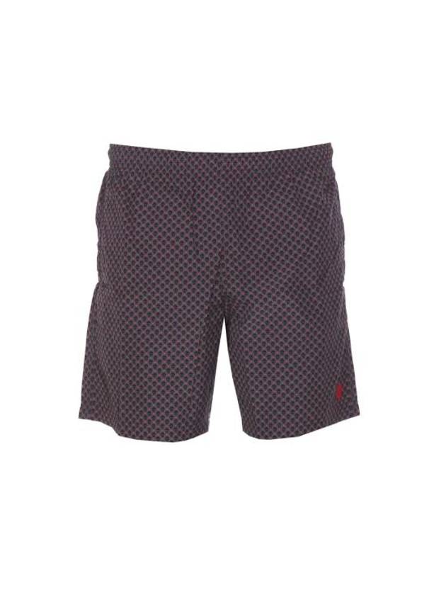 알렉산더 맥퀸 도트 스컬 스윔 쇼츠 블랙