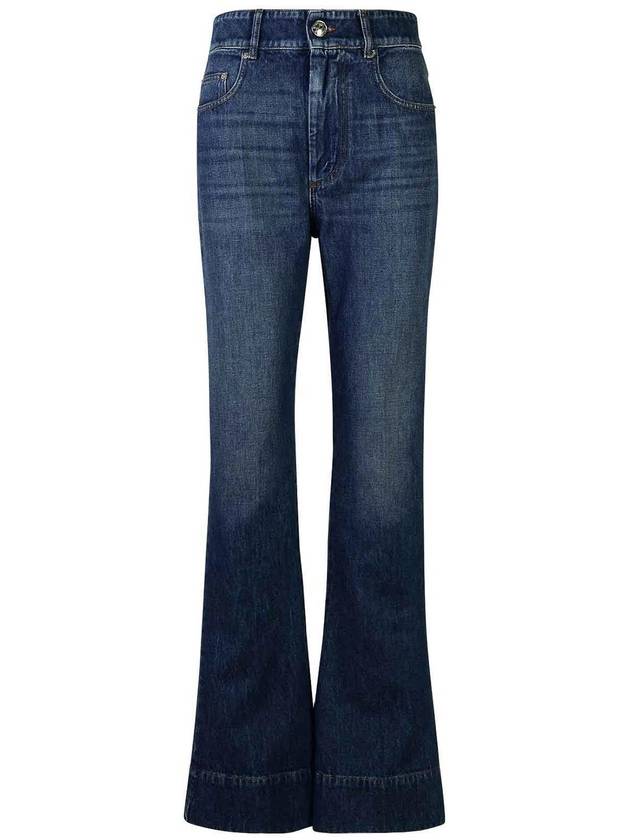 Sportmax Robinia Blue Cotton Jeans