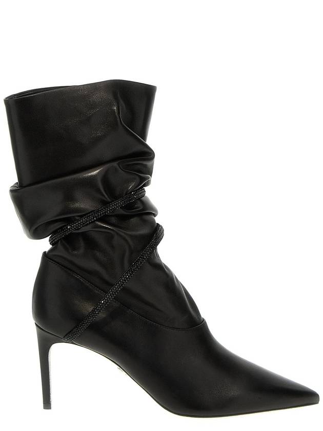 Rene Caovilla - Rhinestone Nappa Ankle Boots Boots, Ankle Boots