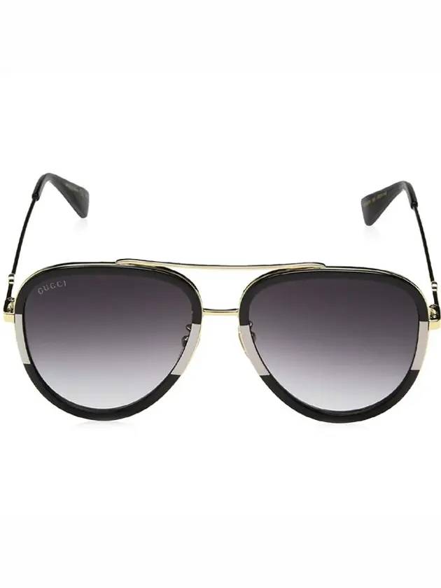 구찌 아이웨어 투톤 보잉 선글라스 블랙