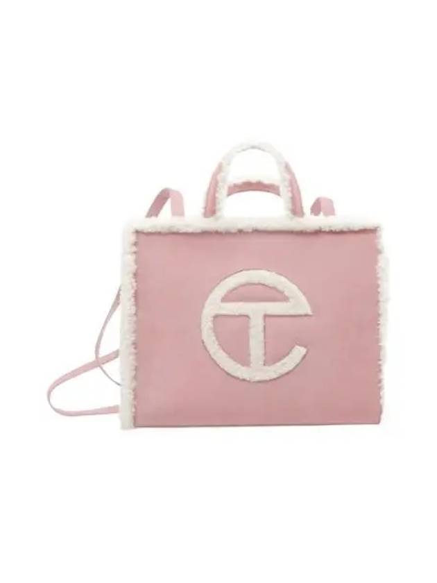 텔파 x 어그 미디움 핑크 Telfar x UGG Medium Shopping Bag Pink