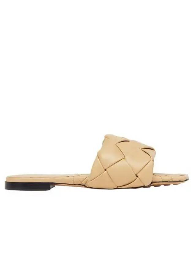W 보테가 베네타 리도 플랫 샌들 케인 슈가 W Bottega Veneta Lido Flat Sandal Cane Sugar