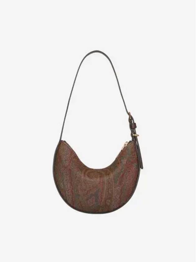 에트로 에센셜 미니 호보백 브라운 Etro Essential Mini Hobo Bag Brown