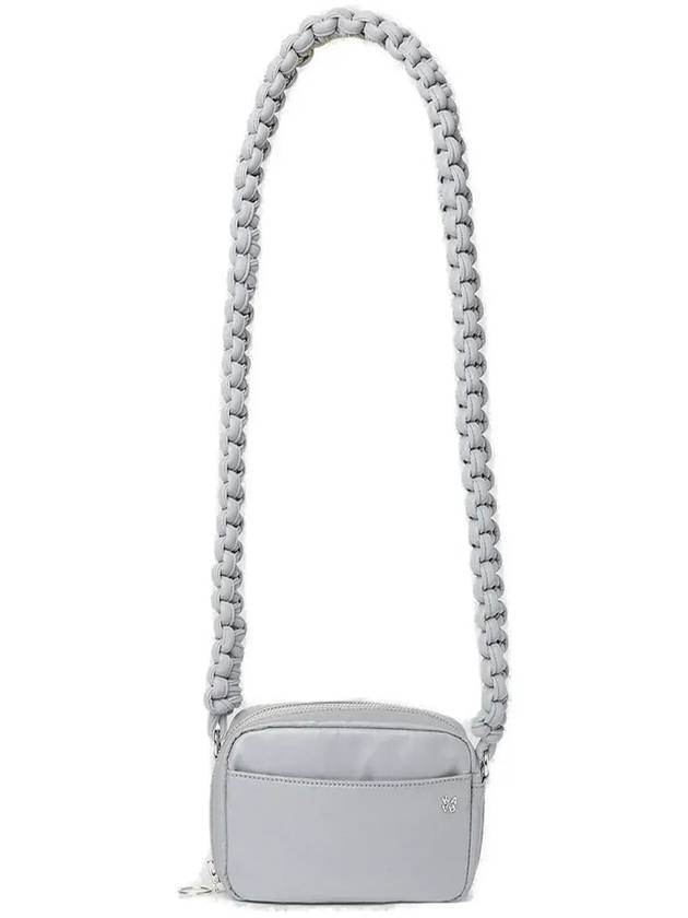 카라 로고 레터링 매듭 스트랩 숄더백 HB262C_0995