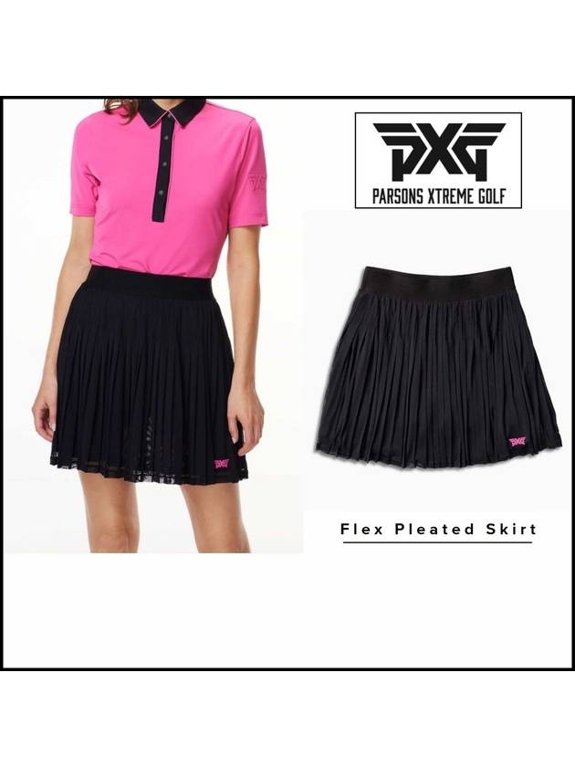 PXG 여성골프웨어 플렉스 플리츠 스커트 주름치마 Flex Pleated Skirt