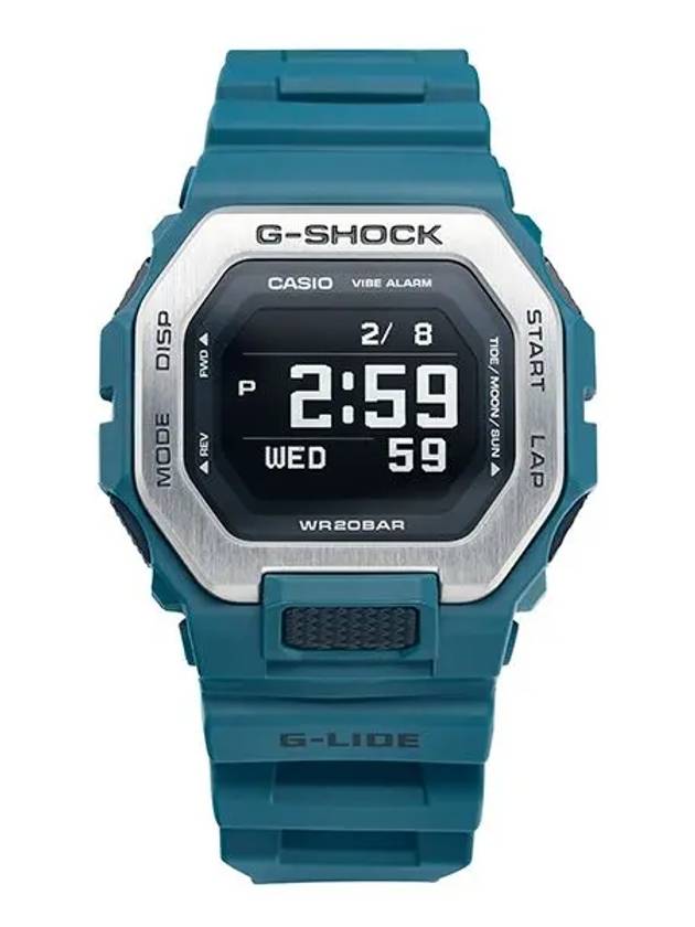 지샥 G SHOCK GBX 100 2DR 라이드 디지털 블루투스 남성 우레탄시계